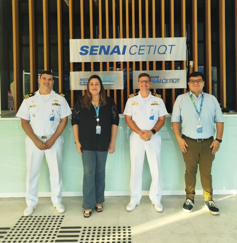 SENAI CETIQT e Corpo de Fuzileiros Navais constroem nova parceria!